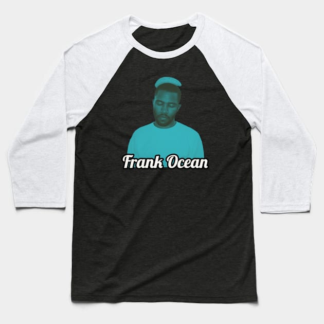 Retro Ocean Baseball T-Shirt by Defective Cable 